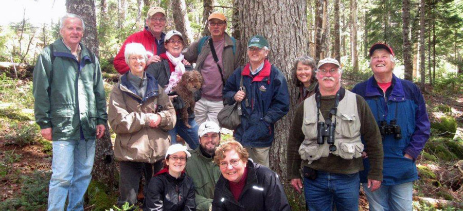 card lake hikers