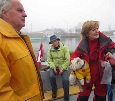 volunteers head out to plant trees