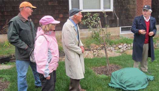 tree dedication for the Haases